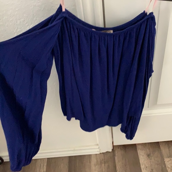 Forever 21 Tops - Off The Shoulder Crop Top
